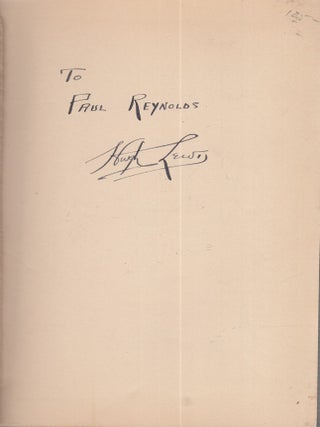 Item #E29442 The Gladiators' Revolt (inscribed by the author and in original dust jacket). Hugh...