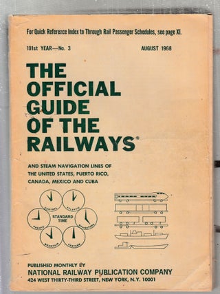 Item #E30774 The Official Guide Of The Railways (August,1968); and Steam Navigation Lines of The...