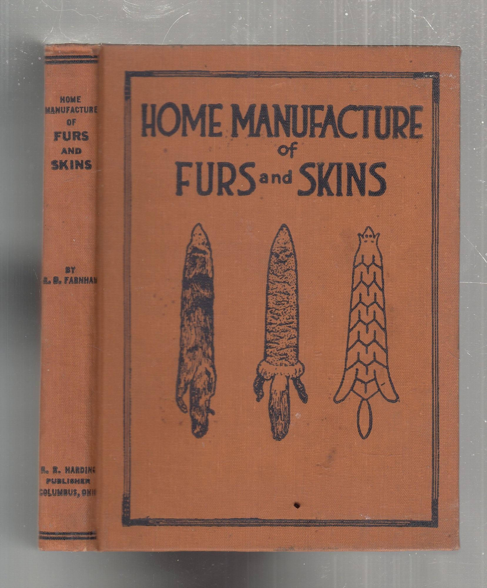 Home Manufacture Of Furs And Skins | Albert B. Farnham | First edition