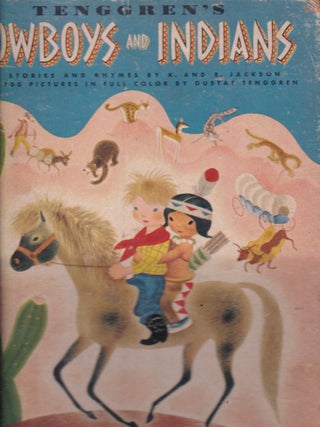 Item #E31320 Tenggren's Cowboys and Indians (A Giant Golden Book). Kathryn, Byron Jackson, Gustaf...