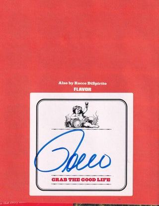 Item #E31928a Rocco's Italian-American. Rocco Dispirito, Nicolina Dispirito, Nina Lalli