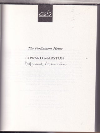 Item #E32055 The Parliament House: A Christopher Redmayne Mystery (signed true first edition)....
