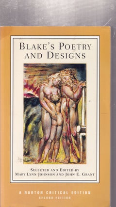 Item #E32072 Blake's poetry and designs illuminated works, other writings, criticism. William...