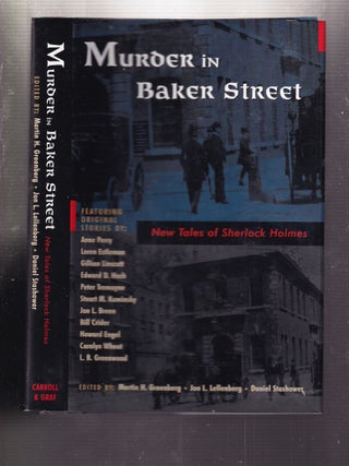 Item #E32819 Murder In Baker Street: New Tales of Sherlock Holmes. Martin H. Greenberg, Jon L....