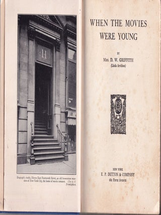 When The Movies Were Young (in original dust jacket)