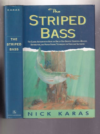 Item #E32905 The Striped Bass. Nick Karas