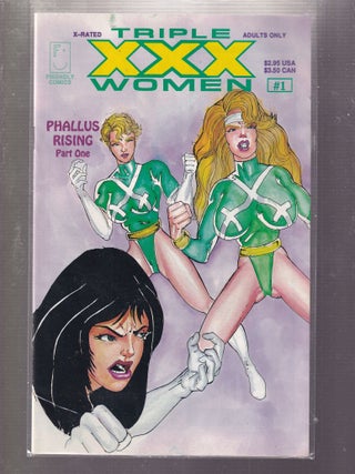 Item #E32920a Triple XXX Women #1 (Phallus Rising Part One). Friendly Comics