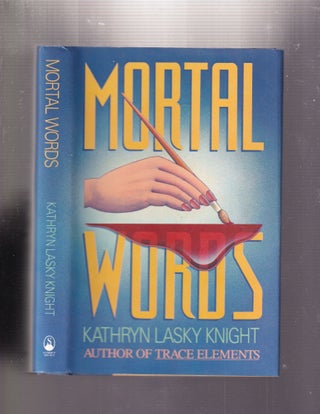 Item #E33131 Mortal Words: A Calista Jacobs Mystery. Kathryn Lasky Knight