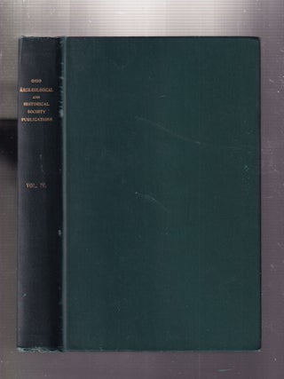 Item #E33670 Ohio Archaeological and Historical Publications Volume IV 1896 (with folding map