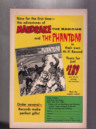 Mandrake The Magician (King Comics No. 10 1967)