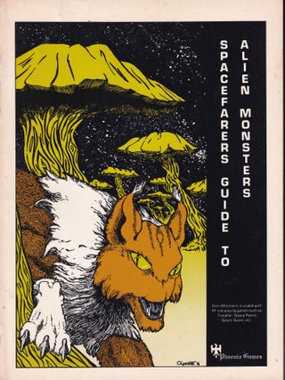 Item #E34142 Spacefarers Guide To Alien Monsters. Ed Lipsett, Bob Charrette