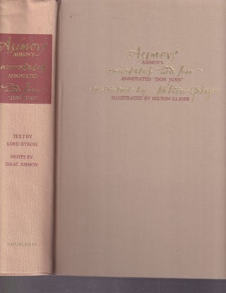 Asimov's Annotated Don Juan (in original slipcase)