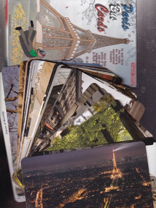 Item #E34275 Paris Bus Cards (English Edition). Mimi Reed, Ron Semrod, author, photog