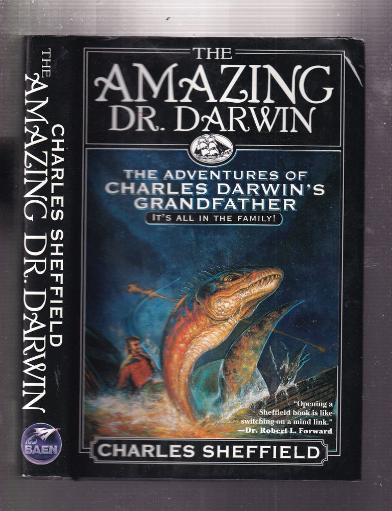 Item #E34337 The Amazing Dr. Darwin (The Adventures of Charles darwin's Grandfather). Charled Sheffield.