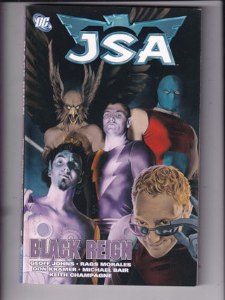 Item #E34401 JSA: Black Rein (Justice League of America Graphic Novels). Rags Morales Geoff...