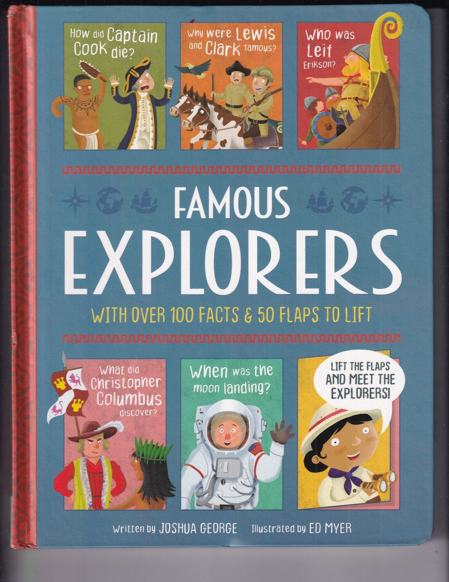 Famous Explorers With interactive flaps | Joshua George, Ed Myer, ills ...