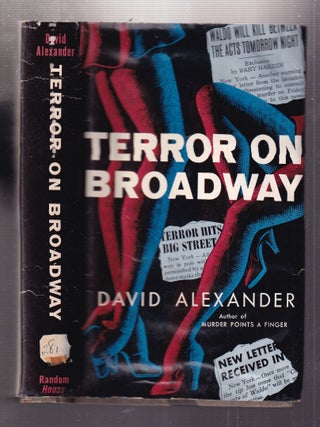 Item #E34735 Terror On Broadway. David Alexander