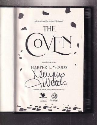 Item #E34799 The Coven: Coven of Bones Book 1 (special Fairyloot edition SIGNED BY THE AUTHOR and...