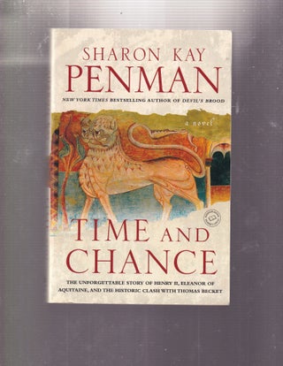 Item #E34916 Time and Chance. Sharon Kay Penman