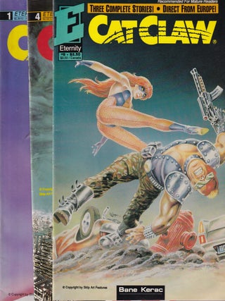 Item #E35083 Cat Claw #1, #4, #6 (3 issue lot). Bane Kerac