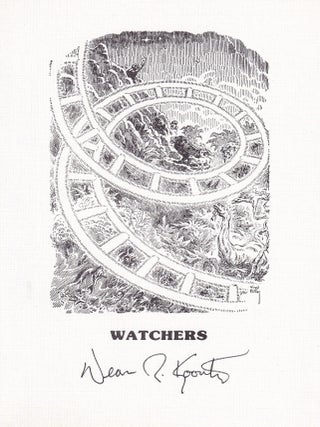 Item #E35167 Watchers (signed first edition). Dean R. Koontz