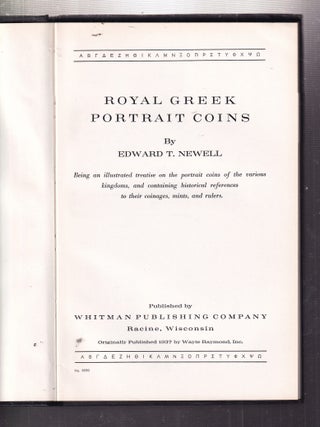 Royal Greek Portrait Coins