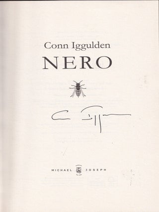 Item #E35384 Nero (signed first edition). Conn Iggulden