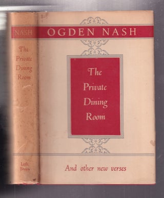 The Private Dining Room and Other new verses (signed first edition)