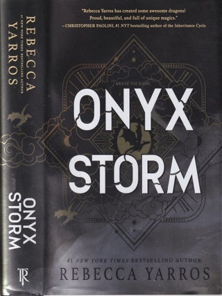 Item #E35586 Onyx Storm. Rebecca Yarros