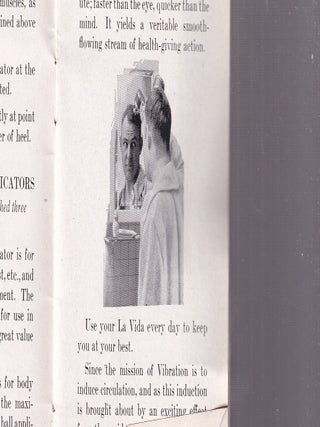 "La Vida" Electric Vibrator advertising booklet