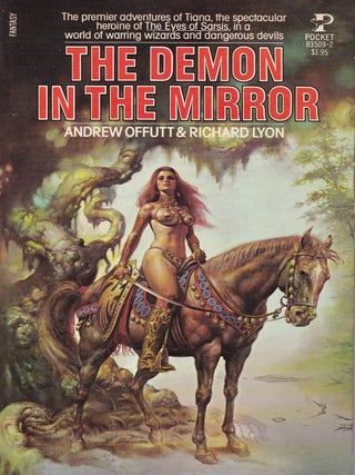 Item #E36397 The Demon in the Mirror (War of the Wizards #1). Andrew Offutt, Richard Lyon