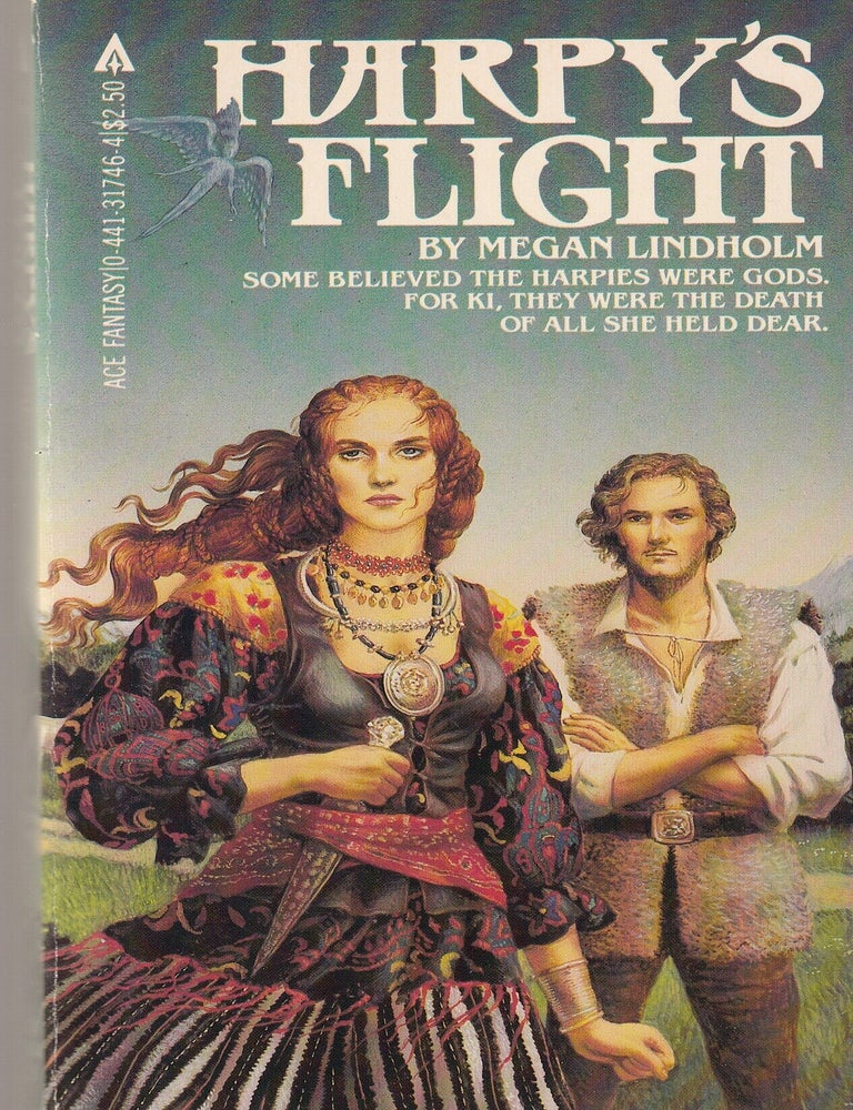 Item #E36398 A Harpy's Flight. Megan Lindolm.