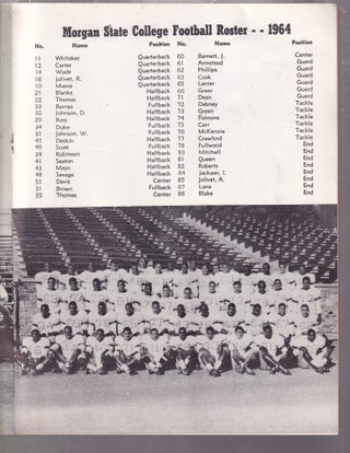 A Salute to Line Coach Talmadge Layman Hill: Homecoming 1964 football game program