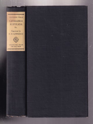 Cavalleria Rusticana and Other Stories (1st American editon in dust jacket)