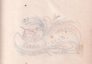 Agnes in Search of Truth; and Other Sketches (with ornate hand drawn ownership identifications)
