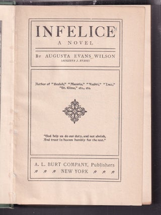 Infelice (in decorated cloth)