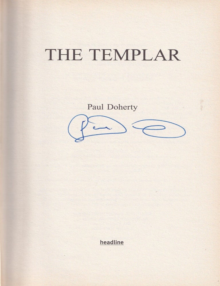 Item #E36960 The Templar (signed first edition). Paul Doherty.