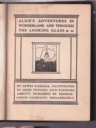 Alice's Adventures in Wonderland and Through The Looking Glass