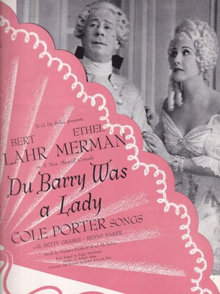 Du Barry Was A Lady 1939 opening Broadway run souvenir program