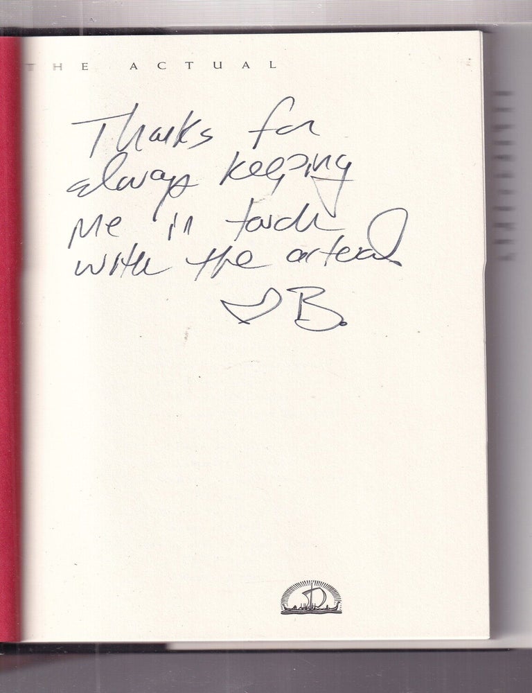 Item #E37239 The Actual (first edition inscribed by the author). Saul Bellow.