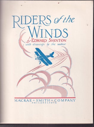 Rivers of the Winds (inscribed and with a small drawing by Shenton)