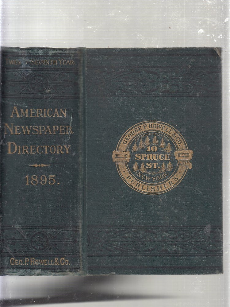 Item #E6235 American Newspaper Directory (1895)