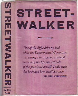 Item #E7612 Streetwalker. Jonathan Gash