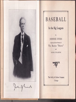 Baseball In The Big Leagues: A Book for Boys (in rare original dust jacket)