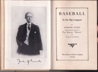 Baseball In The Big Leagues: A Book for Boys (in rare original dust jacket)