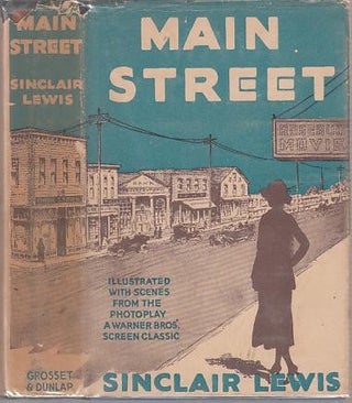 Item #E981 Main Street (Photoplay Edition in Dust Jacket). Sinclair Lewis