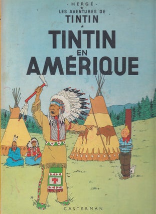 Item #GE15210 Tintin en Amerique. Herge