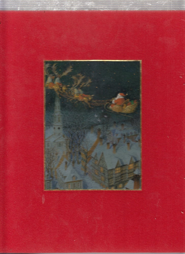 Item #NE22052 The Night Before Christmas (one of 300 numbered copies signed by Gennady Spirin and in red silk clamshell box). Gennady Spirin, Clement C. Moore, author.