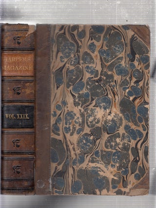 Item #WE23445 Harper's New Monthly Magazine Vol. XXIX. June To November, 1864 (containing...
