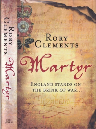 Martyr signed first edition | Rory Clements | First UK edition